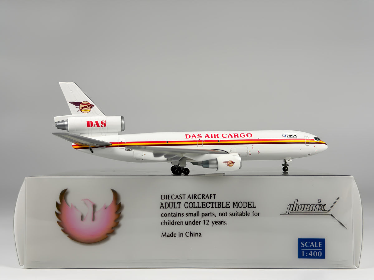 DAS Air Cargo McDonnell Douglas DC-10-30F 1:400 Phoenix N400JR (PH4DAS026)