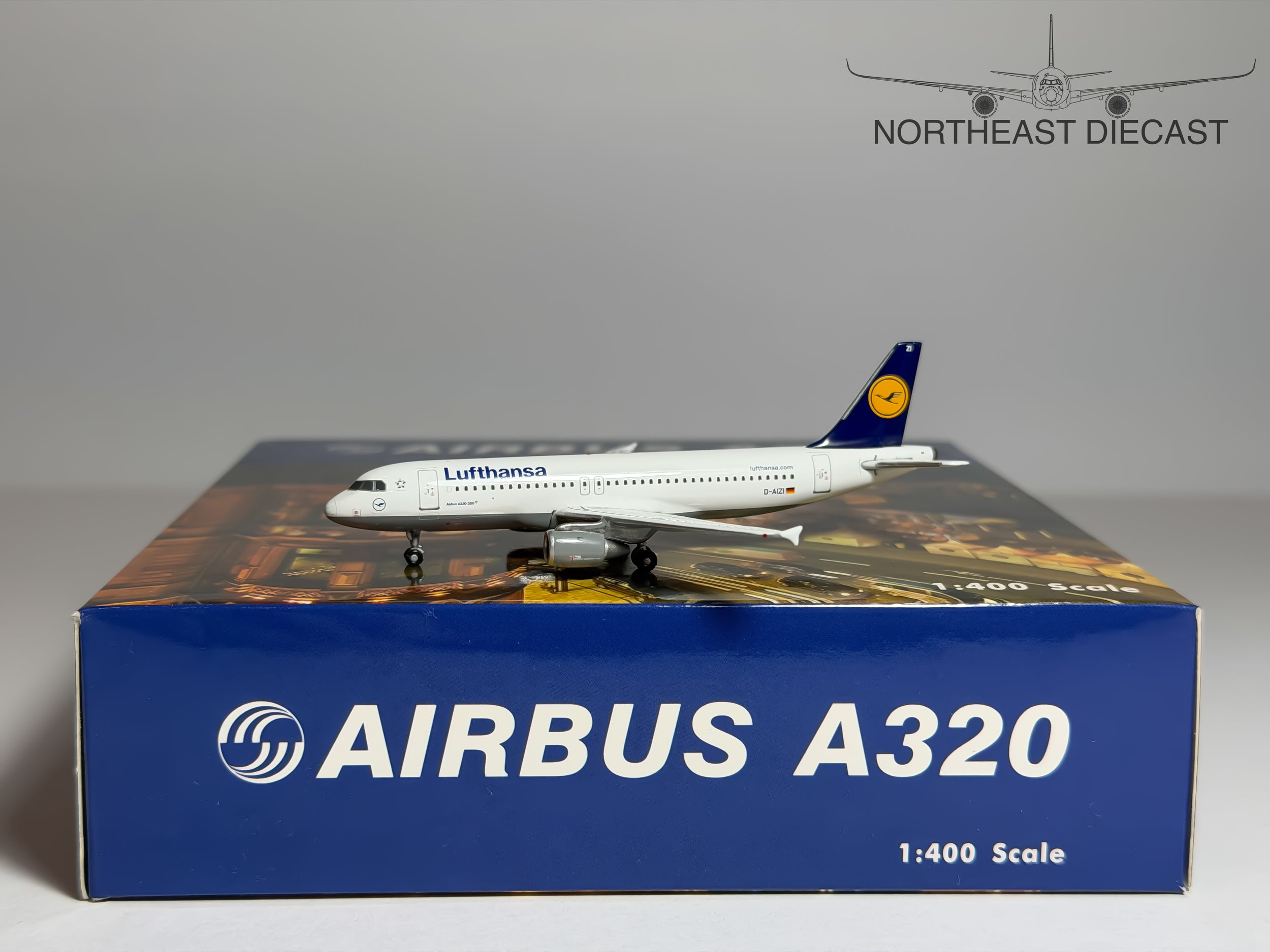 Lufthansa Airbus A320-200 1:400 Phoenix D-AIZI (PH4DLHXXX)