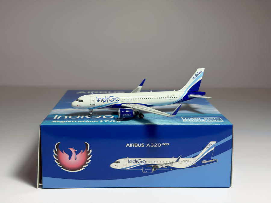 IndiGo Airbus A320neo 1:400 Phoenix VT-IVB (PH4IGO2141)