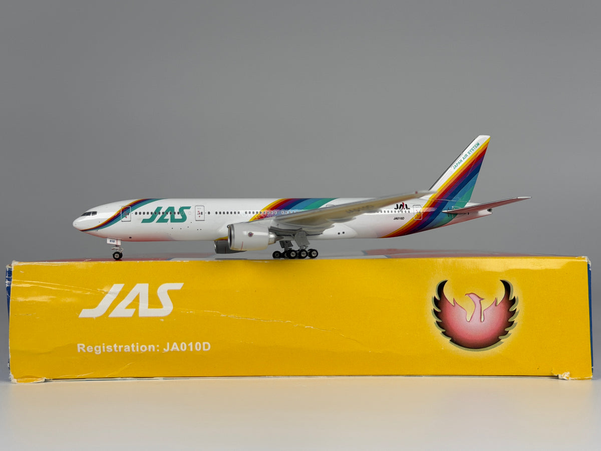 JAS Japan Air System Boeing 777-200 1:400 Phoenix JA010D (PH4JAS304)
