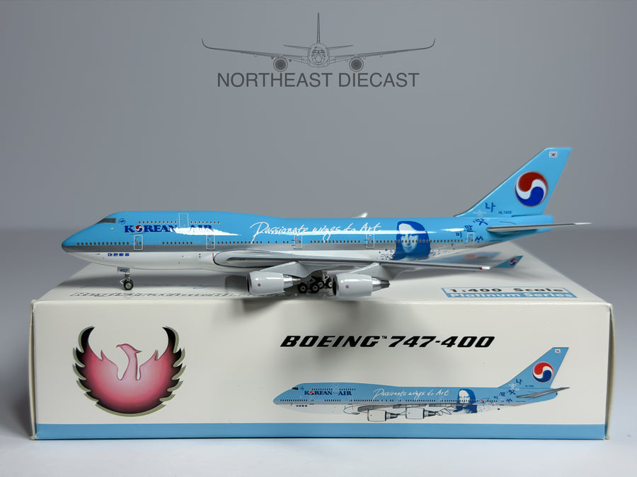Korean Air Boeing 747-400 1:400 Phoenix HL7402 (PH4KAL292)