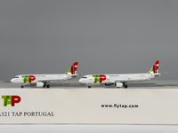 TAP Air Portugal Airbus A319 & A321 1:400 Phoenix CS-TTQ & CS-TJE (PH4TAP237)