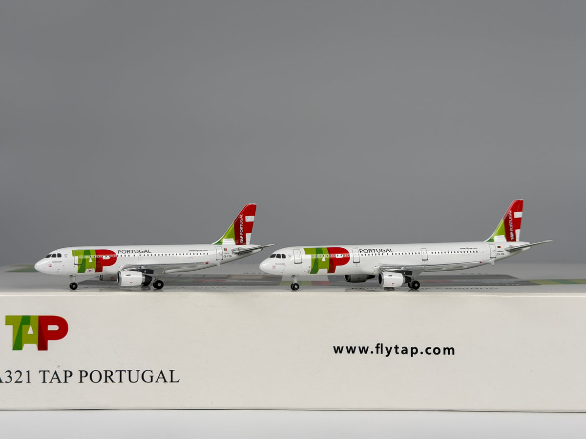TAP Air Portugal Airbus A319 & A321 1:400 Phoenix CS-TTQ & CS-TJE (PH4TAP237)