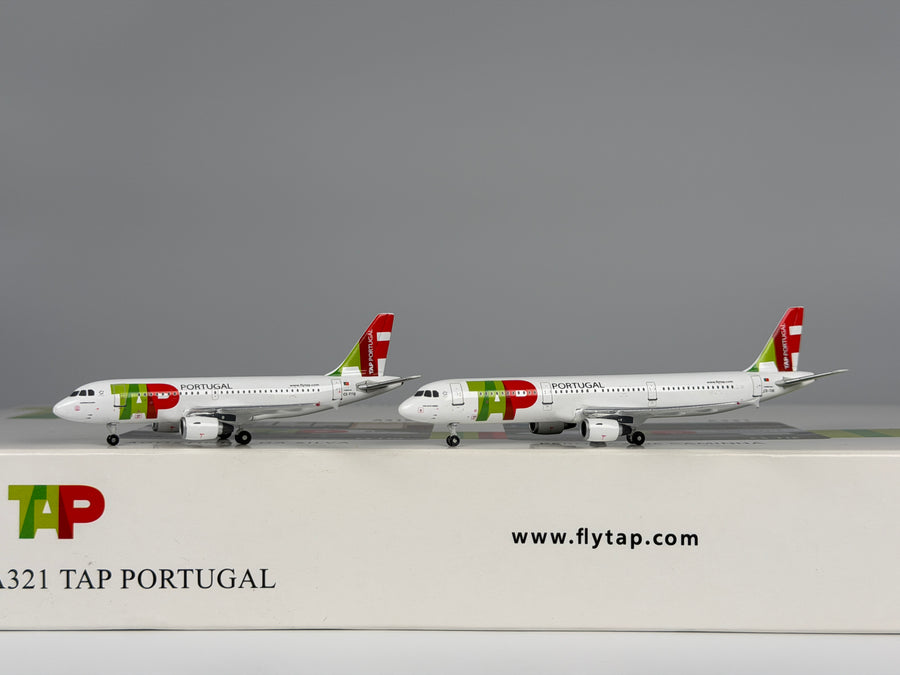 TAP Air Portugal Airbus A319 & A321 1:400 Phoenix CS-TTQ & CS-TJE (PH4TAP237)