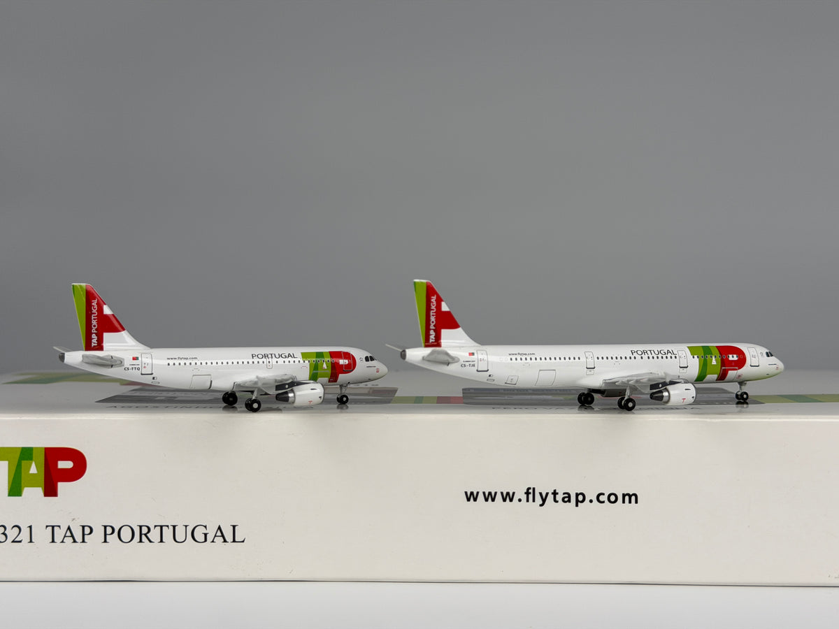 TAP Air Portugal Airbus A319 & A321 1:400 Phoenix CS-TTQ & CS-TJE (PH4TAP237)