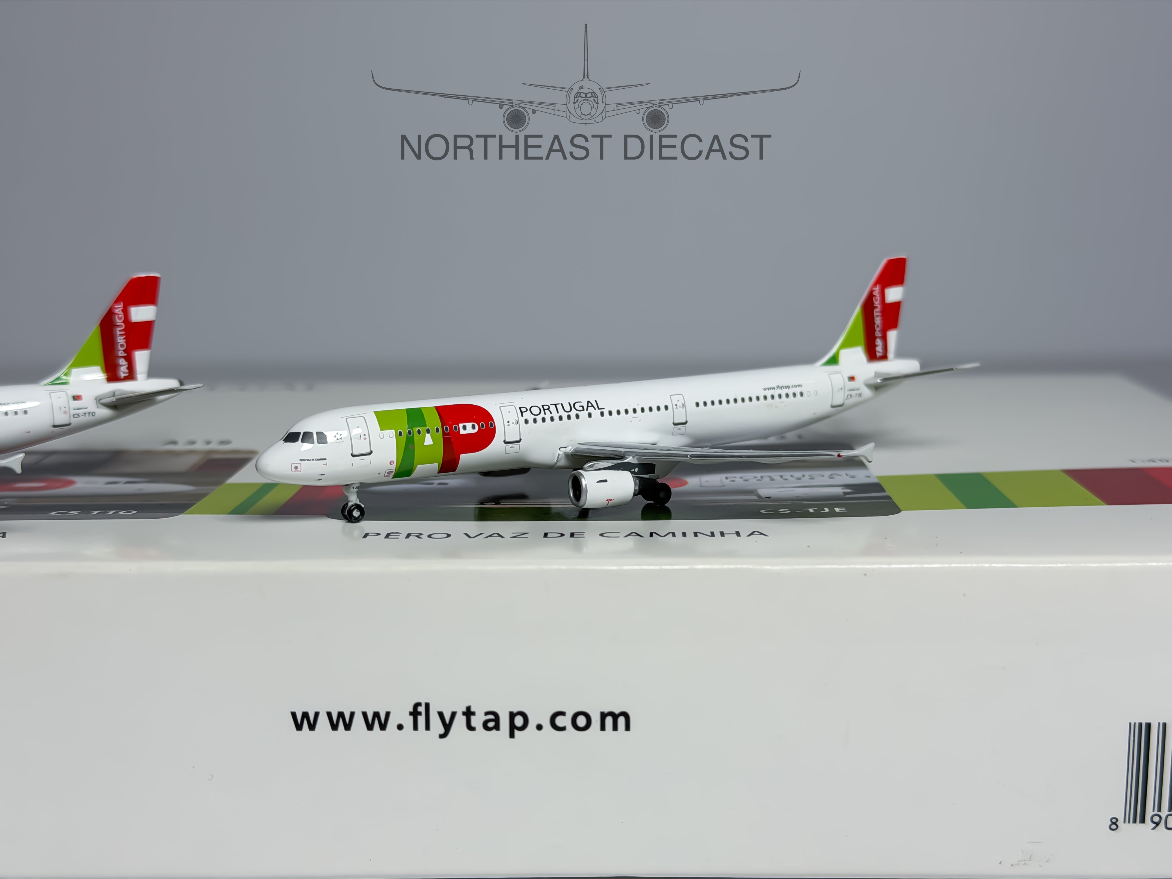 TAP Air Portugal Airbus A319 & A321 1:400 Phoenix CS-TTQ & CS-TJE (PH4TAP237)