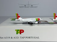 TAP Air Portugal Airbus A319 & A321 1:400 Phoenix CS-TTQ & CS-TJE (PH4TAP237)