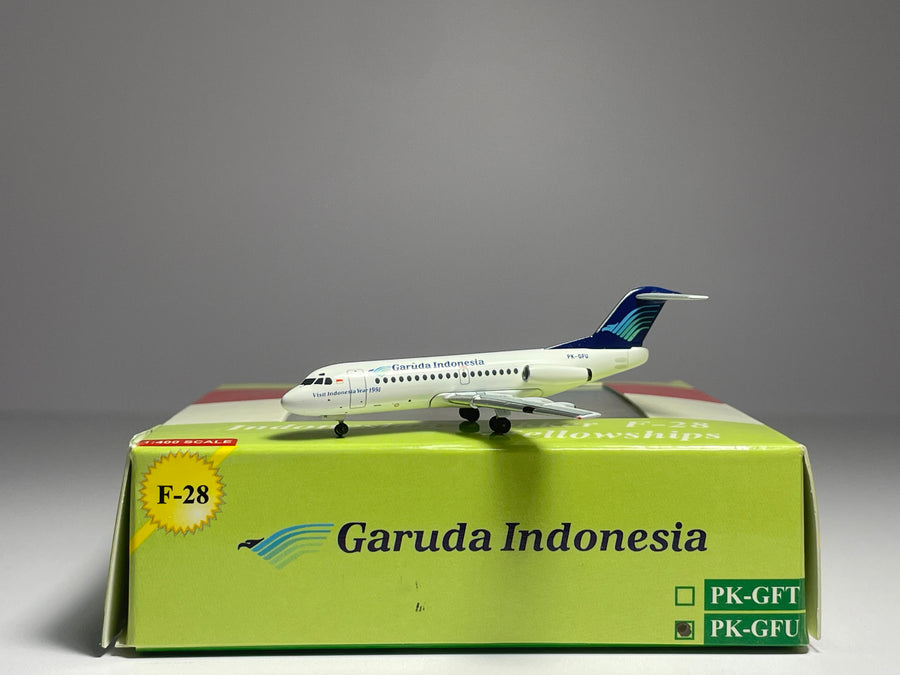 Aeroclassics 1:400 Garuda Indonesia Fokker F-28 PK-GFU ACPKGFU