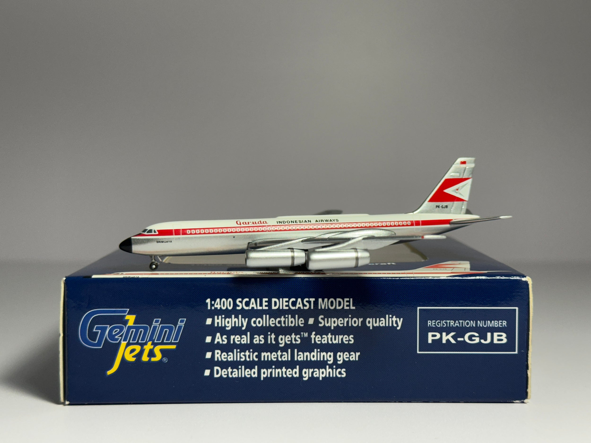 Gemini Jets 1:400 Garuda Indonesia Convair CV-990 PK-GJB 1960s colors GJGIA537