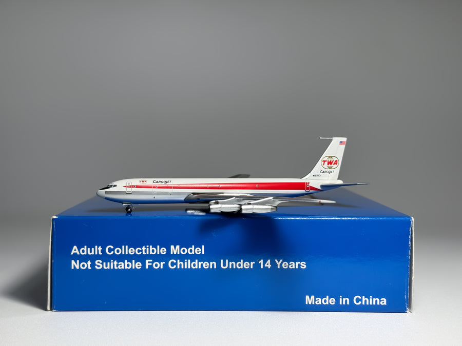 Trans World Airlines (TWA) Boeing 707-300 1:400 Aeroclassics N15713 (PLTWA008)