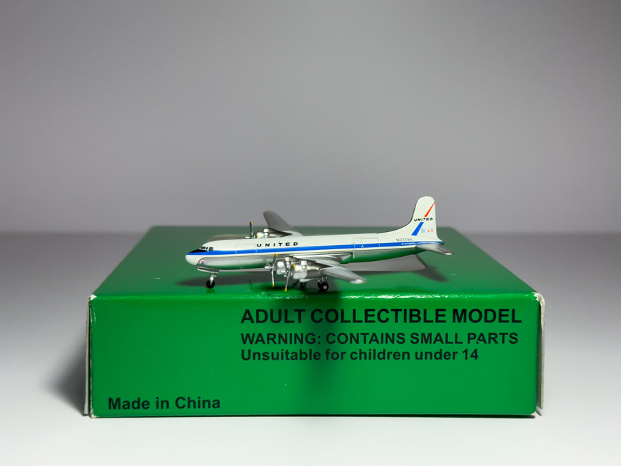 United Airlines Douglas DC-6 1:400 Aeroclassics N37596 (PLUAL002)