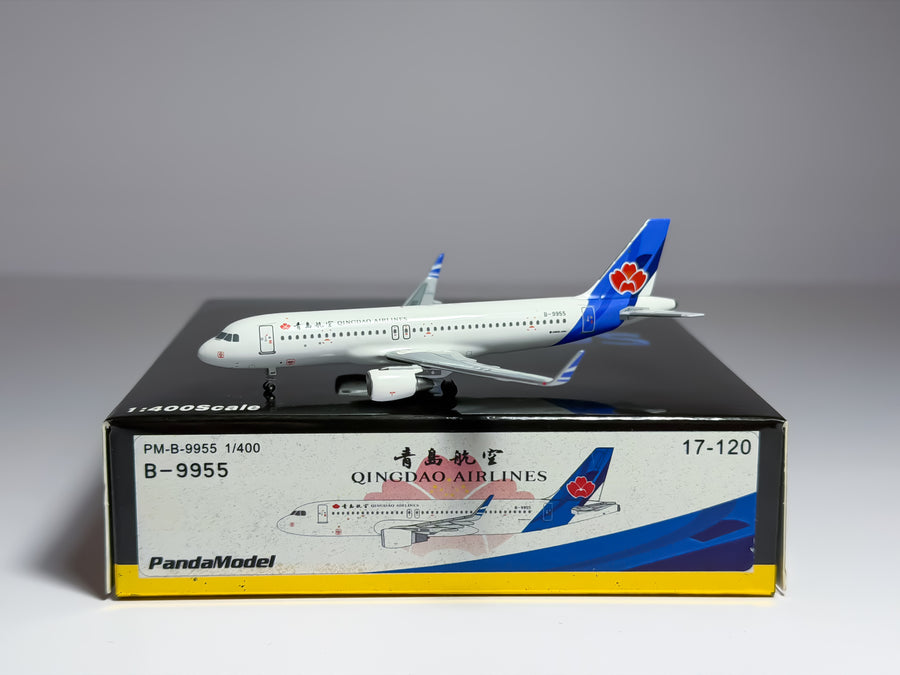 Qingdao Airlines Airbus A320 1:400 Panda Models B-9955 (PM-B-9955)
