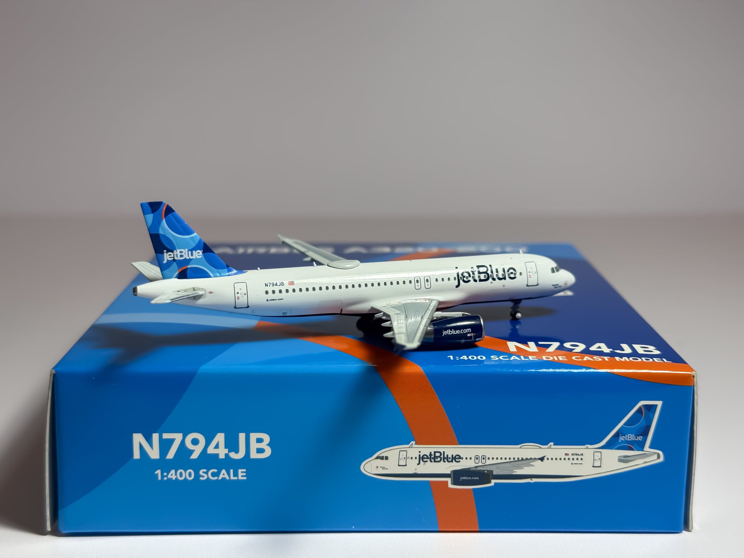 JetBlue Airways Airbus A320 1:400 Panda Models N794JB (PMN794JB)