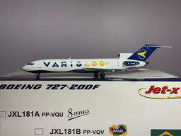 Jet-X 1:200 VARIG Brasil Boeing 727-200 PP-VQU Cargo "8 Years" JXL181A