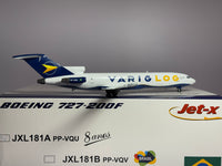 Jet-X 1:200 VARIG Brasil Boeing 727-200 PP-VQU Cargo "8 Years" JXL181A