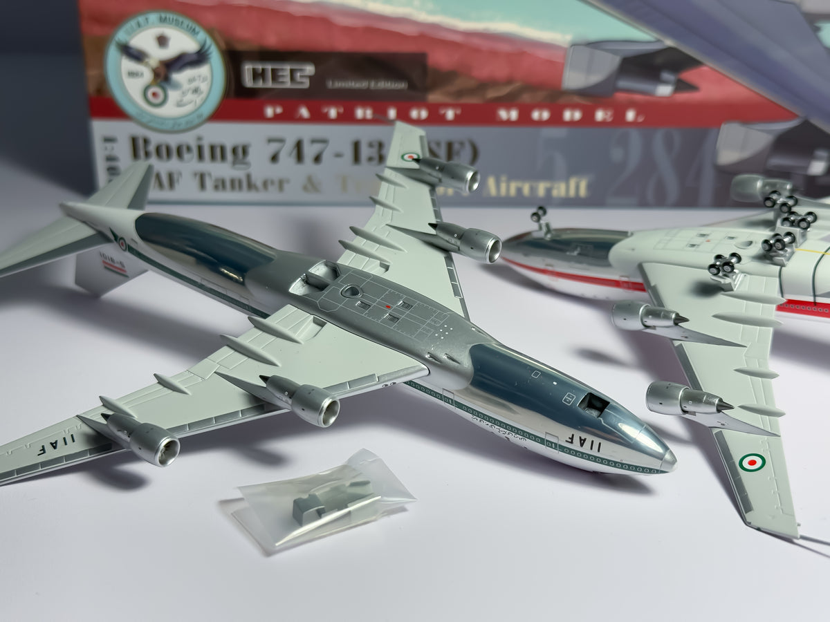 Imperial Iranian Air Force Boeing 747-100F 1:400 Patriot Models 5-284 & 5-8101 (PT-400-017)
