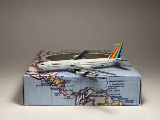 Aeroclassics 1:400 TransBrasil Boeing 707-300 PT-TCQ Rainbow Tail ACPTTCQ