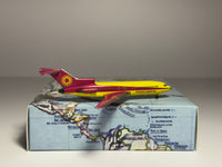 Aeroclassics 1:400 Trans Brasil Boeing 727-100 PT-TYR Yellow/Pink 1970s ACPTTYR