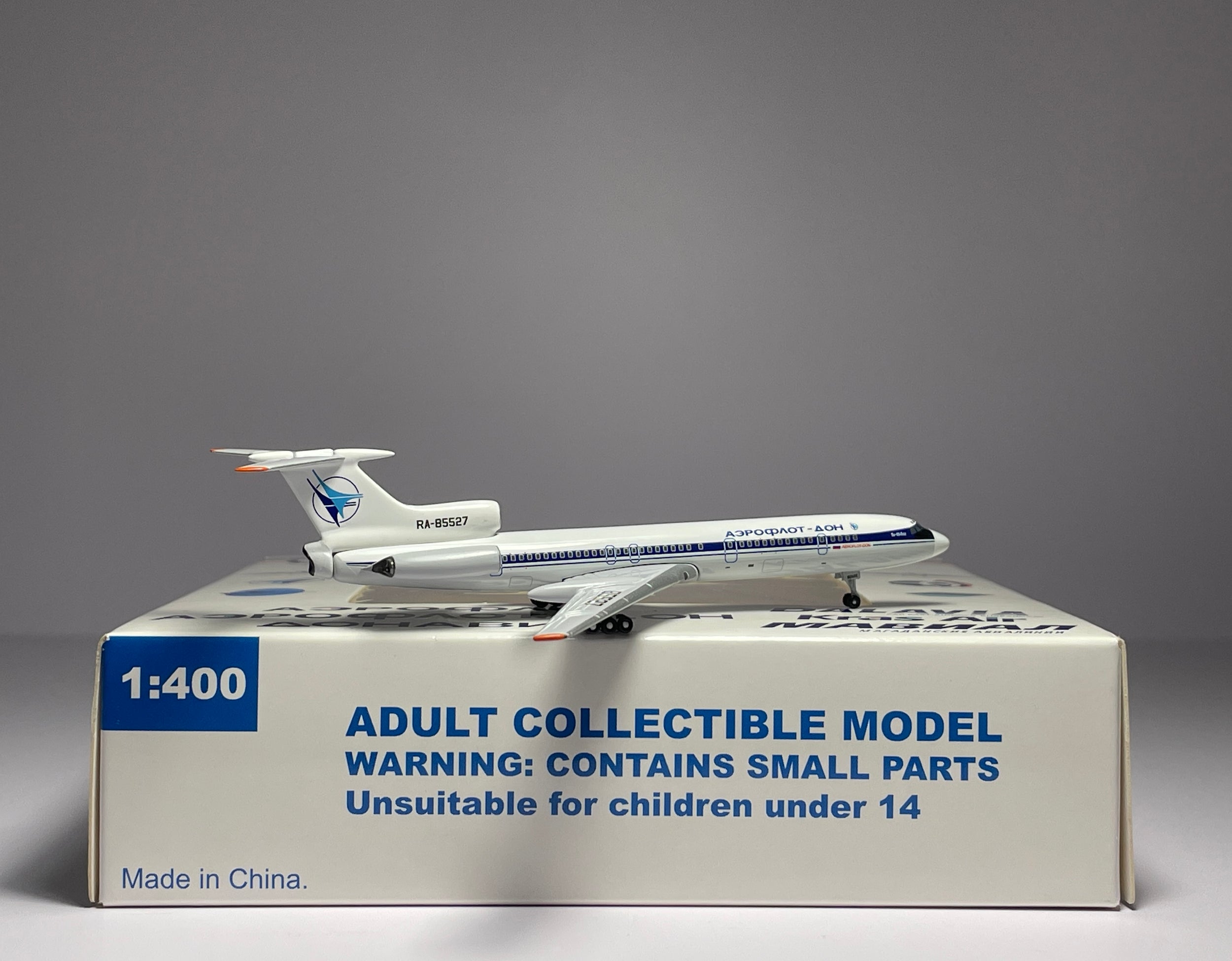 Aeroclassics 1:400 Aeroflot Don Tupolev TU-154B RA-85527 Hangar Club HC-006