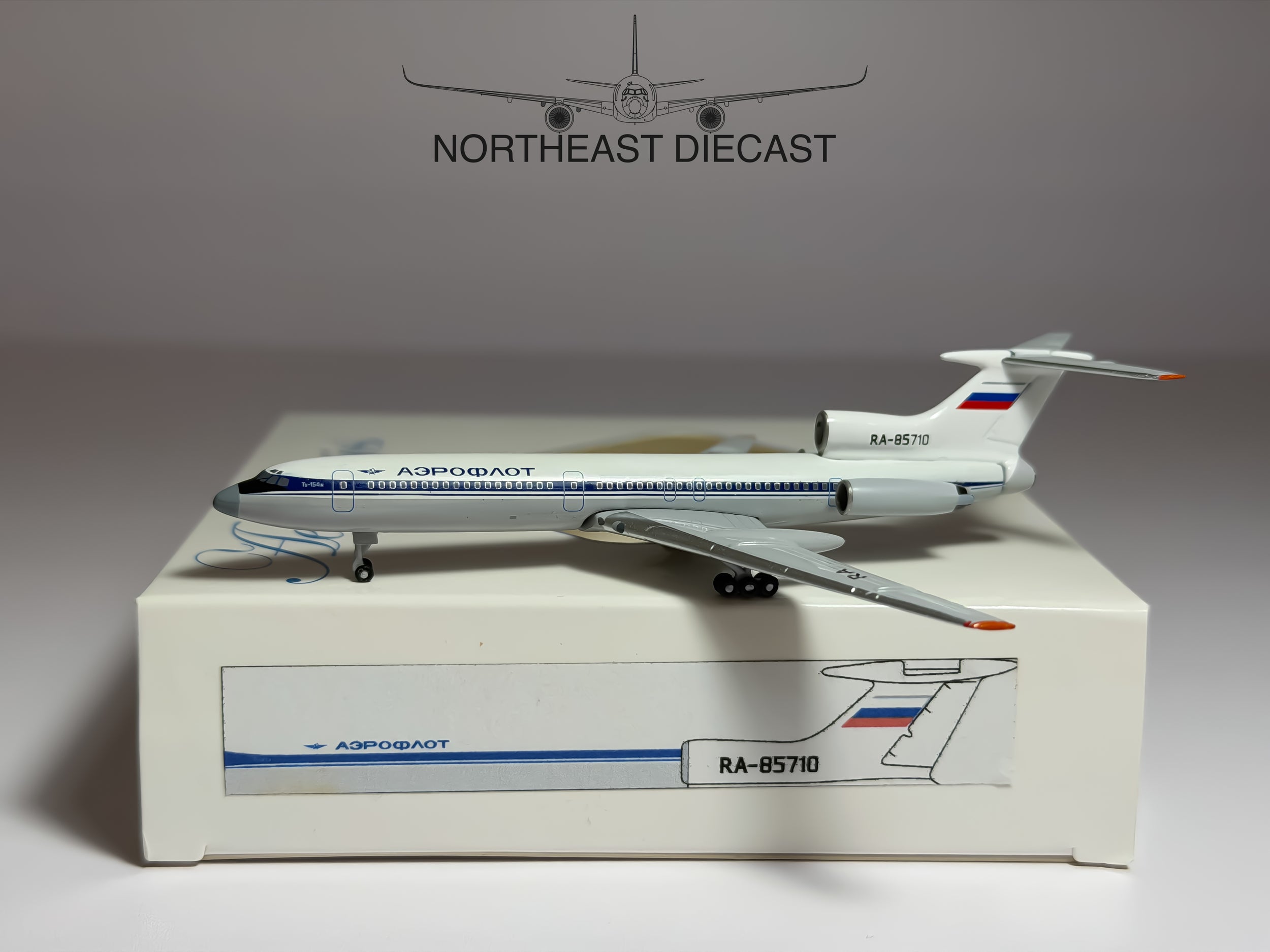 Aeroflot Tupolev TU-154M 1:400 Aeroclassics RA-85710 (AC419859)