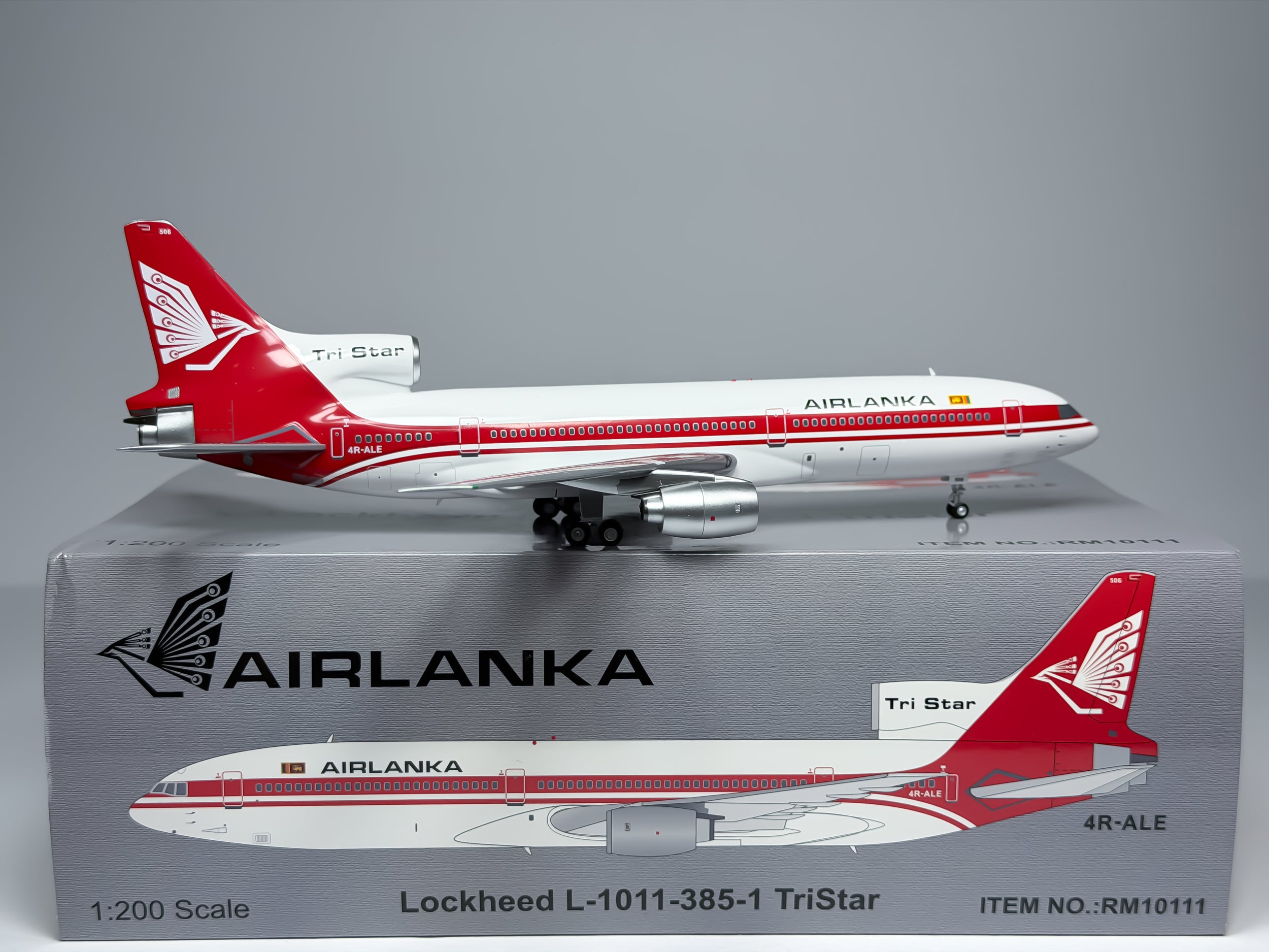 Air Lanka Lockheed L-1011 1:200 Inflight200 4R-ALE (RM10111)