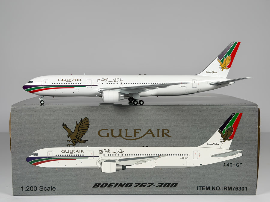 Gulf Air Boeing 767-300 1:200 Inflight200 A40-GF (RM76301)