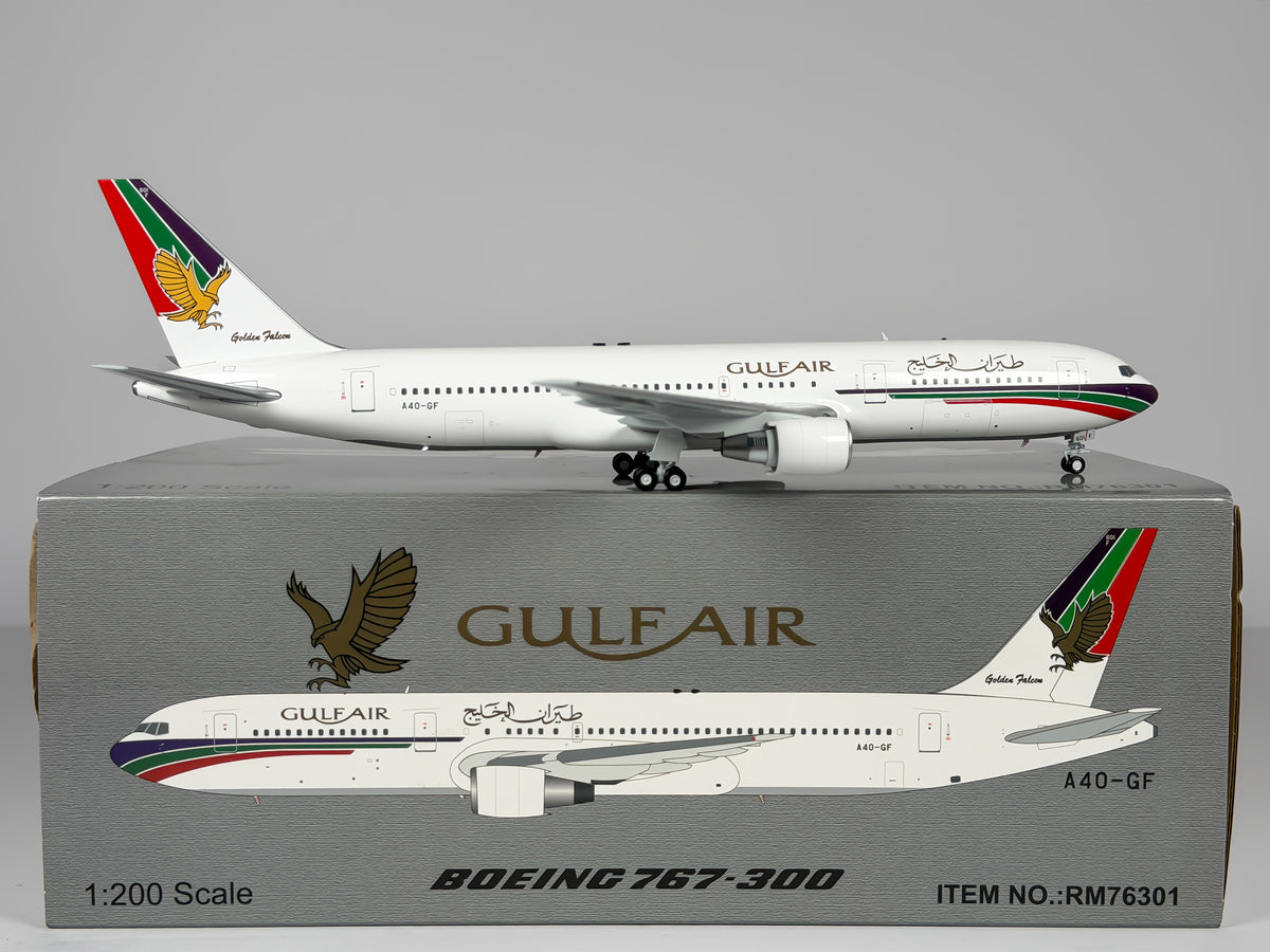 Gulf Air Boeing 767-300 1:200 InFlight200 A40-GF (RM76301)
