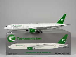 Turkmenistan Airlines Boeing 777-200LR 1:200 Inflight200 EZ-A779 (RM77202)