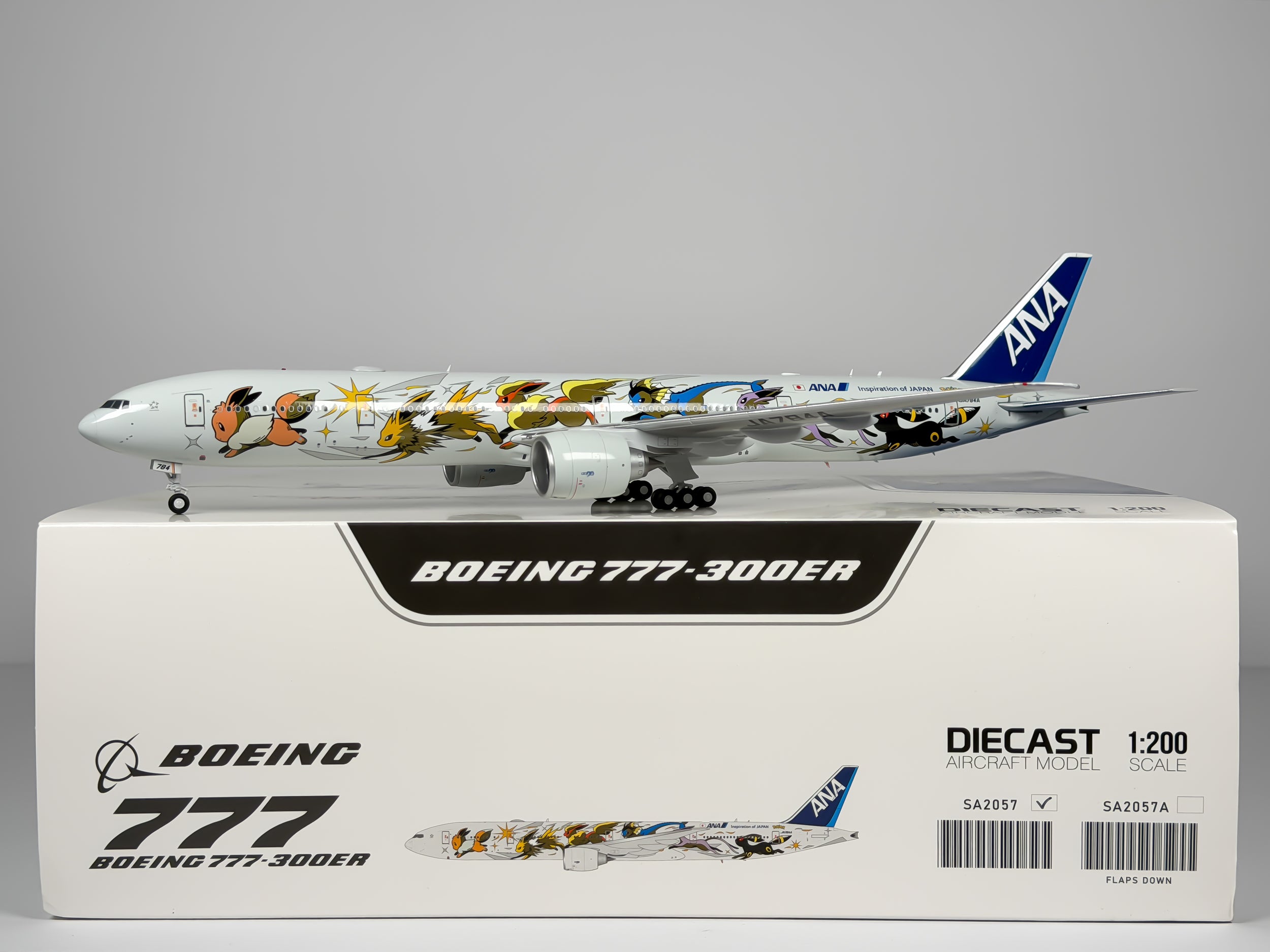 All Nippon Airways (ANA) Boeing 777-300ER 1:200 JC Wings JA784A (SA2057)