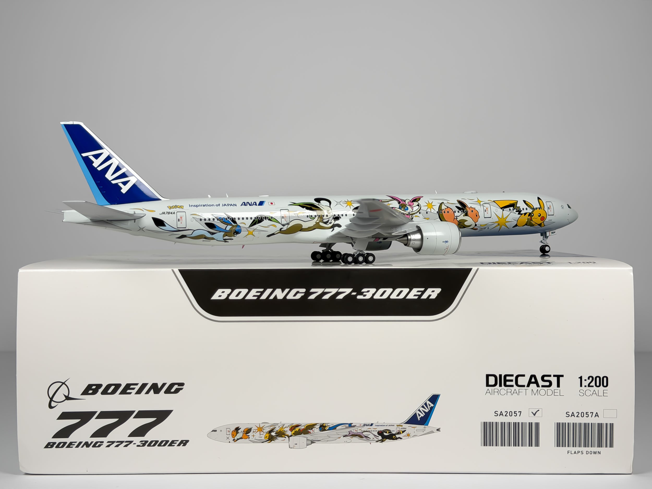 All Nippon Airways (ANA) Boeing 777-300ER 1:200 JC Wings JA784A (SA2057)