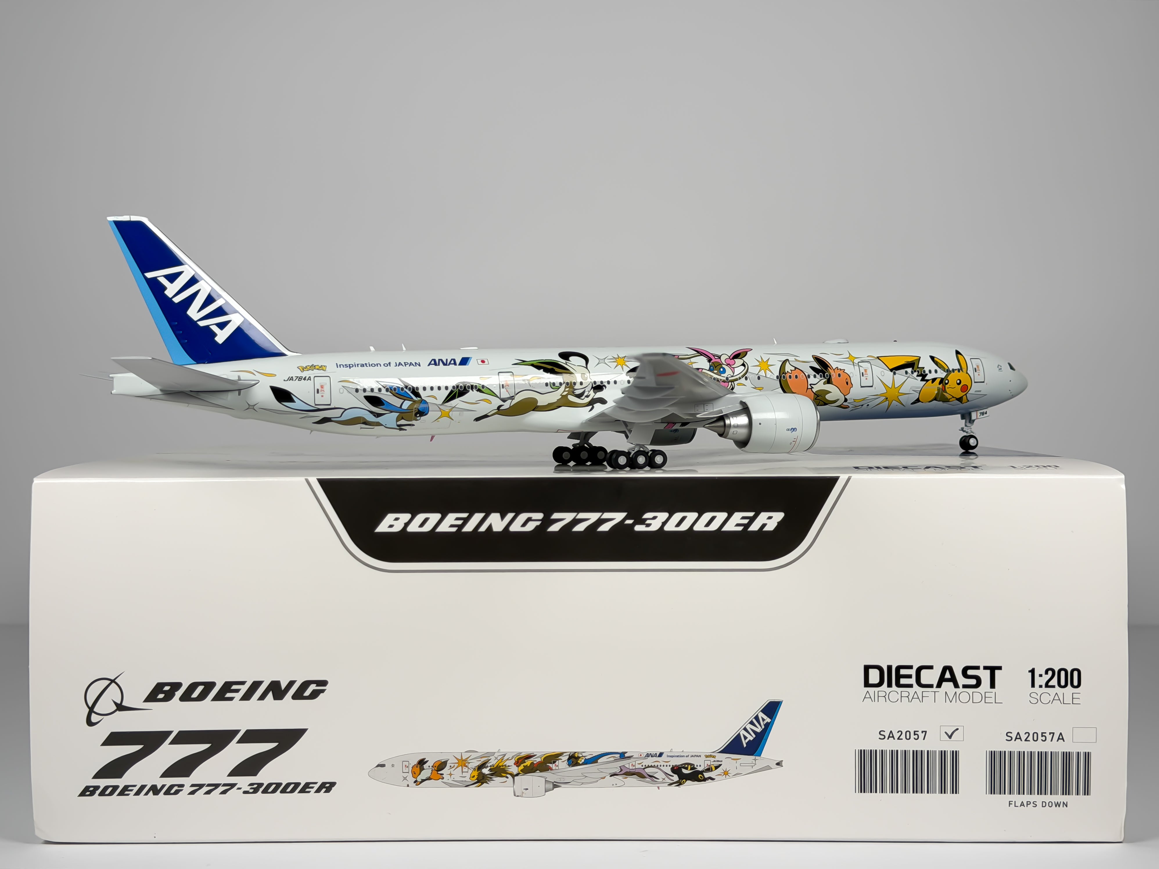 All Nippon Airways (ANA) Boeing 777-300ER 1:200 JC Wings JA784A (SA2057)