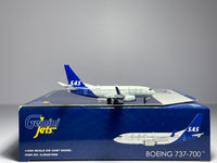 Gemini Jets 1:400 Scandanavian Airlines Boeing 737-700 SE-RJX GJSAS1988