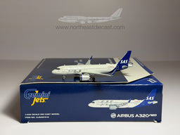 Scandanavian SAS Airbus A320neo 1:400 Gemini Jets SE-ROH (GJSAS1916)