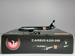 Phoenix Models 1:400 Playboy Airbus A320-200 SE-XCY Bunny Bushes PH4PBY294