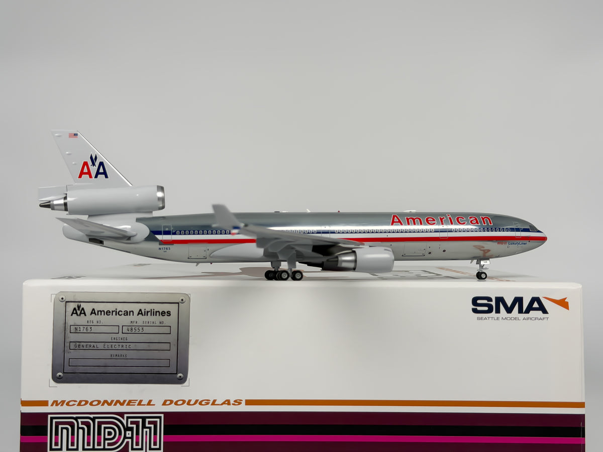 American Airlines McDonnell Douglas MD-11 1:200 Seattle Models N1763 (SM2-001-001-01)