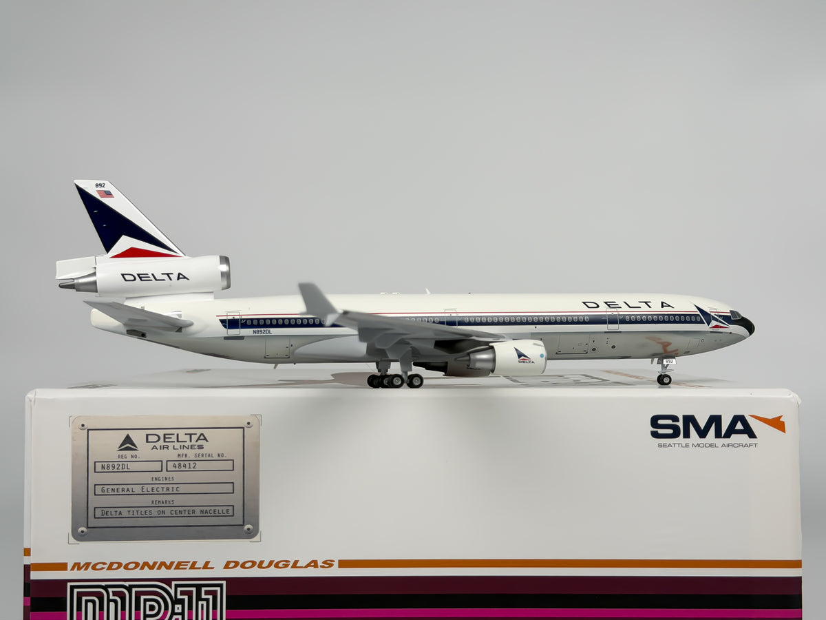 Delta Air Lines McDonnell Douglas MD-11 1:200 Seattle Models N892DL (SM2-001-006-03)