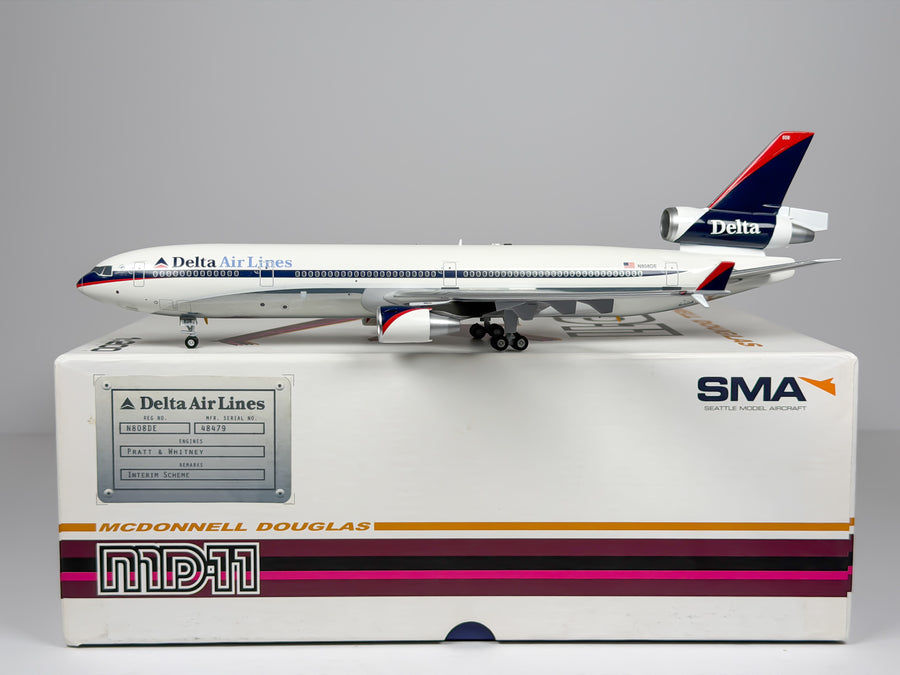 Delta Air Lines McDonnell Douglas MD-11 1:200 SMAC N808DE (SM2-001-006-04)