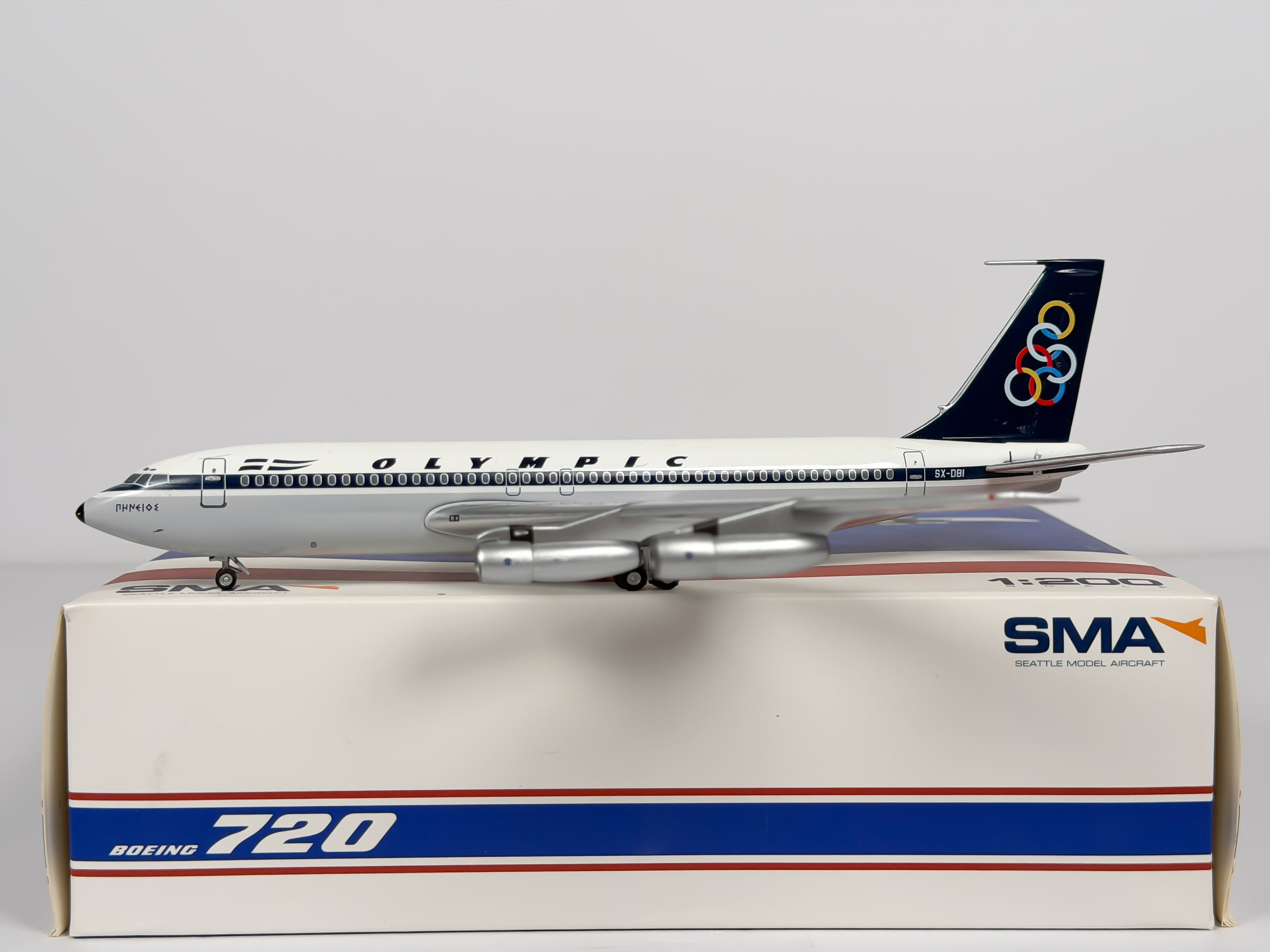 Olympic Airways Boeing 720 1:200 SMAC SX-DBI (SM2-005-050-01)