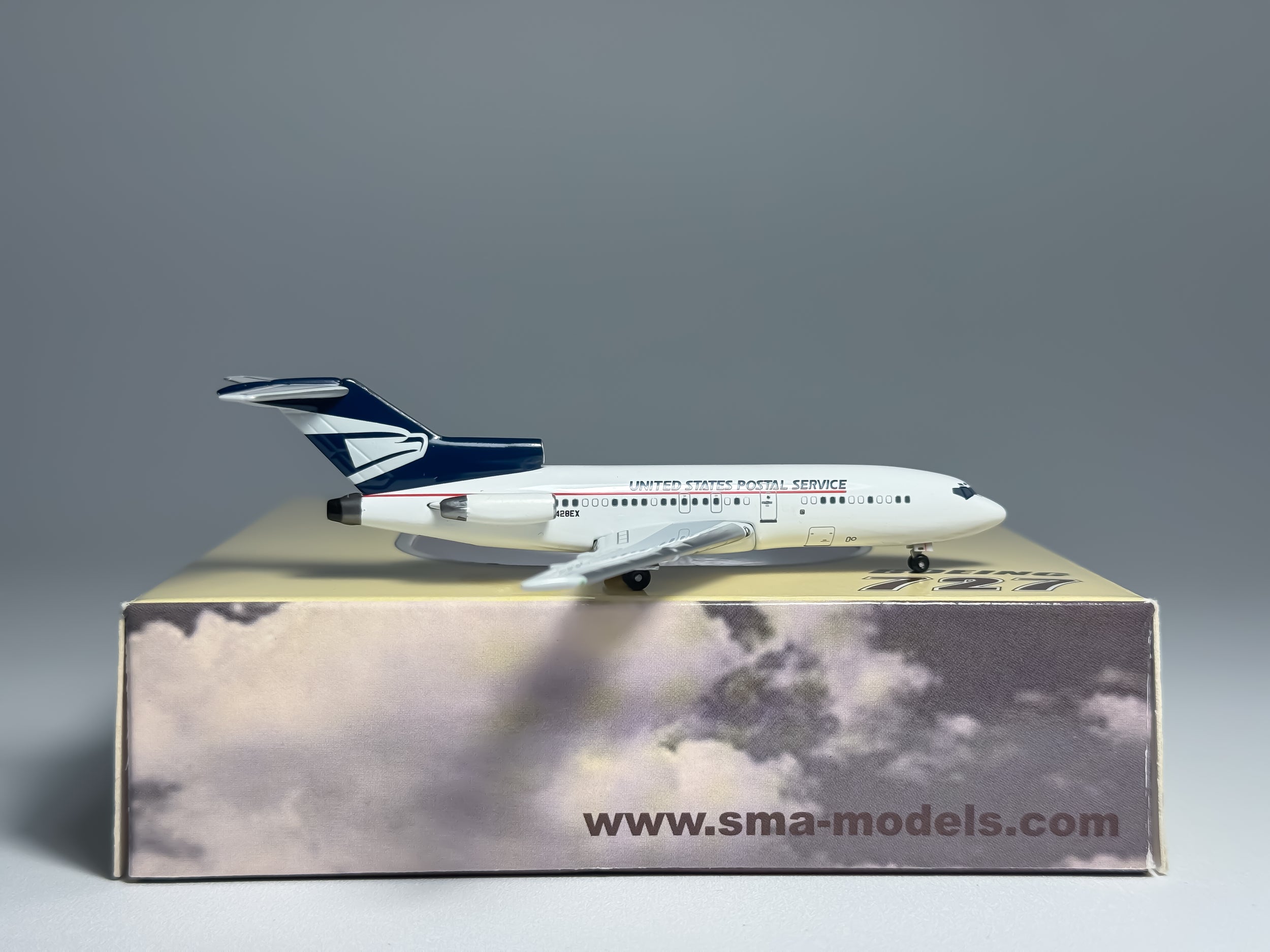United States Postal Service (USPS) Boeing 727-100 1:400 SMAC N428EX (SMA030902)