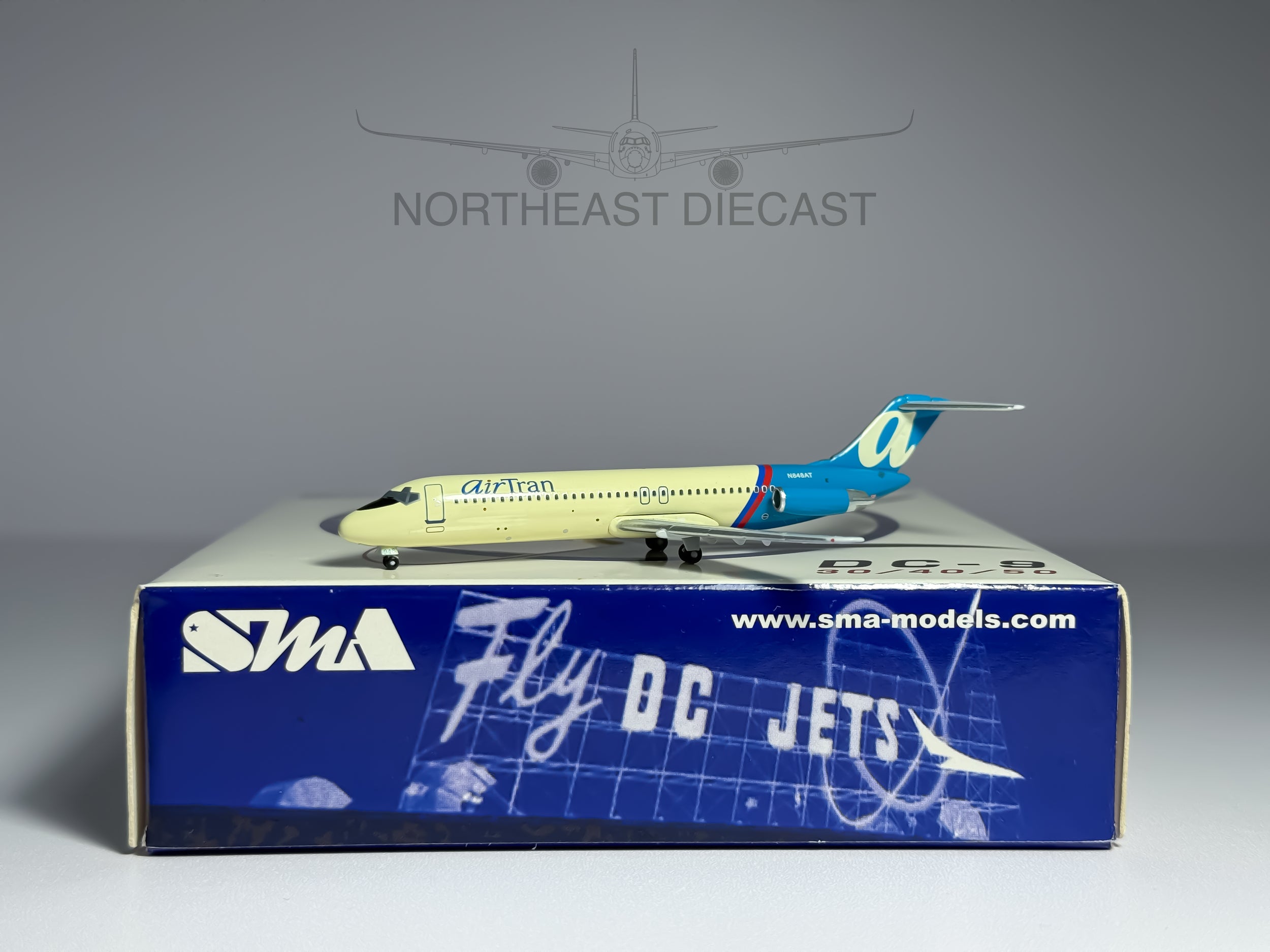 AirTran Douglas DC-9-30 1:400 SMAC N848AT (SMA031201)