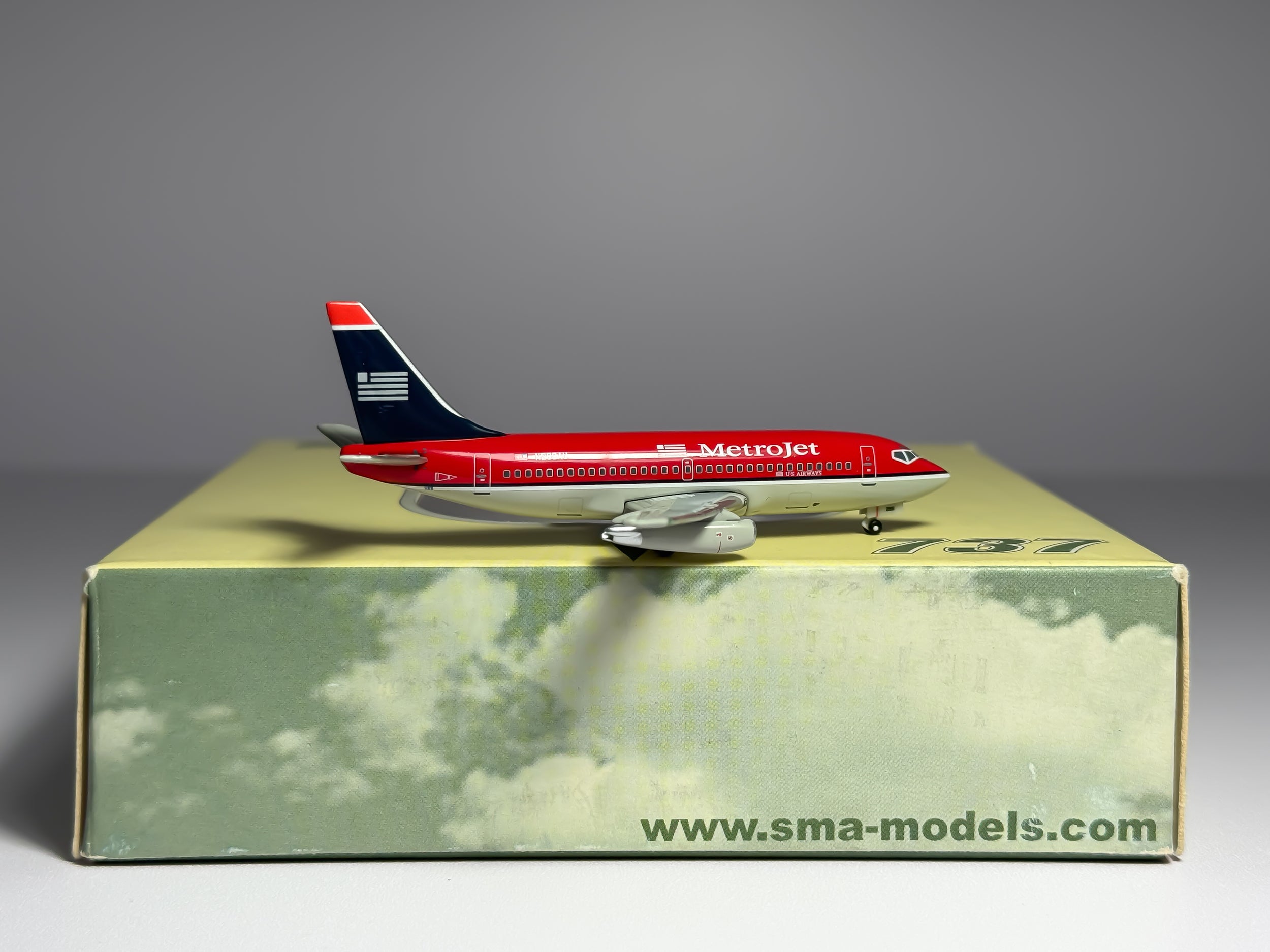U.S Airways MetroJet Boeing 737-200 1:400 SMAC N288AU (SMA040501)
