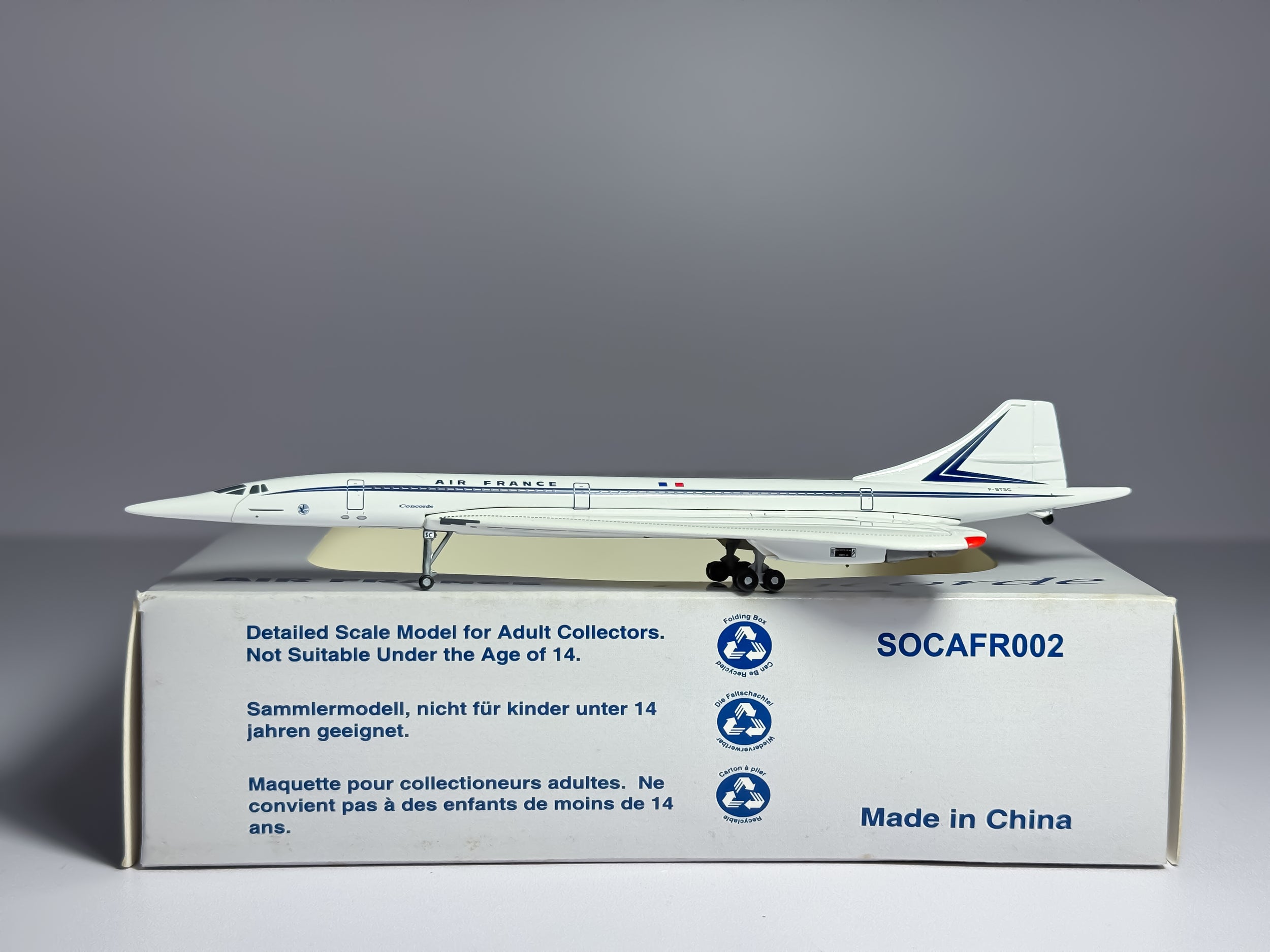 Air France Aerospatiale/BAC Concorde 1:400 SOCATEC F-BTSC (SOCAFR002)