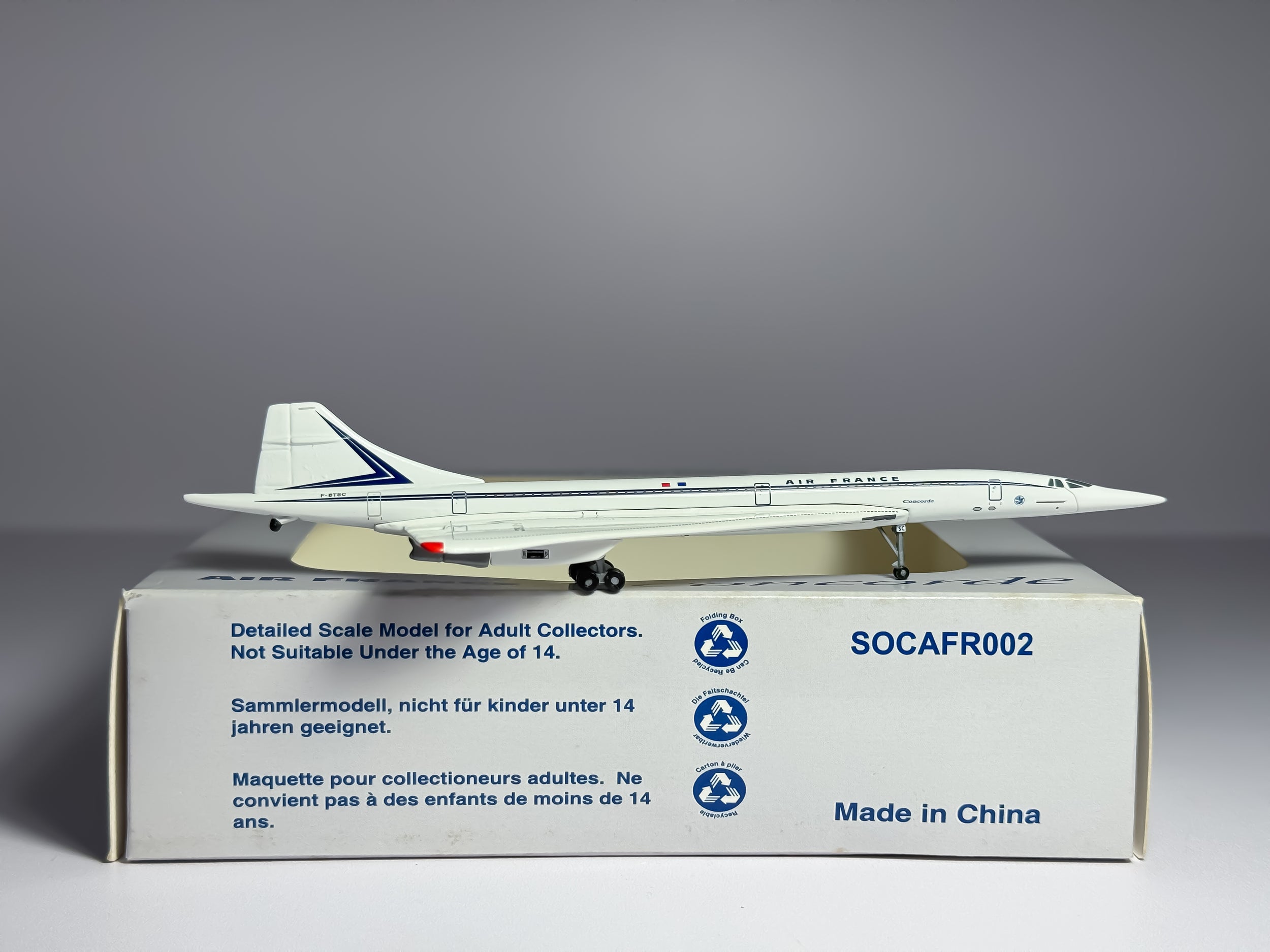 Air France Aerospatiale/BAC Concorde 1:400 SOCATEC F-BTSC (SOCAFR002)