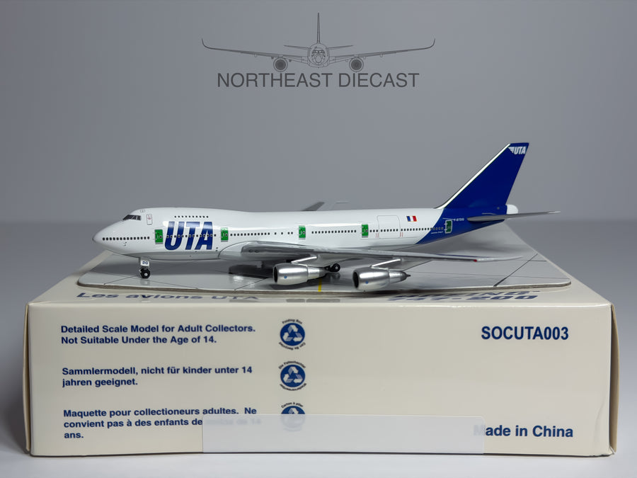 Union de Transports Aeriens (UTA) Boeing 747-200 1:400 SOCATEC F-BTDG (SOCUTA003)