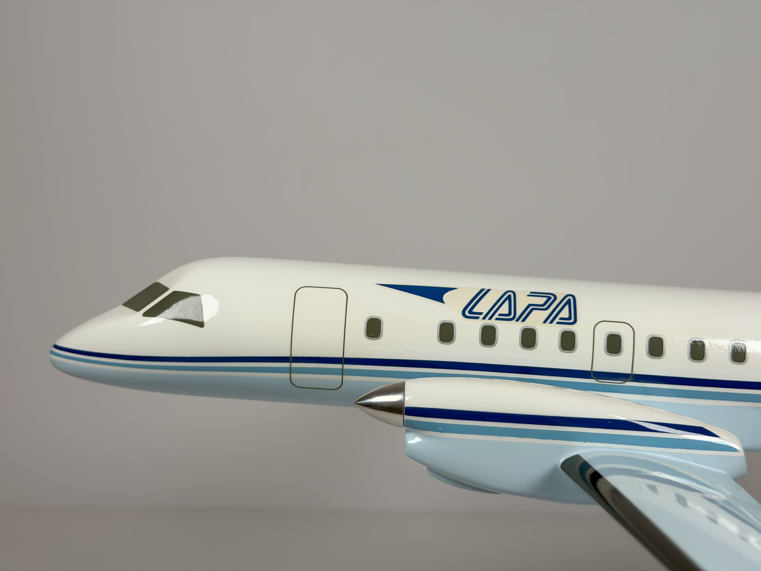 1:50 LAPA Saab 340 (N69LP) - Blue Cheatlines | Space Models
