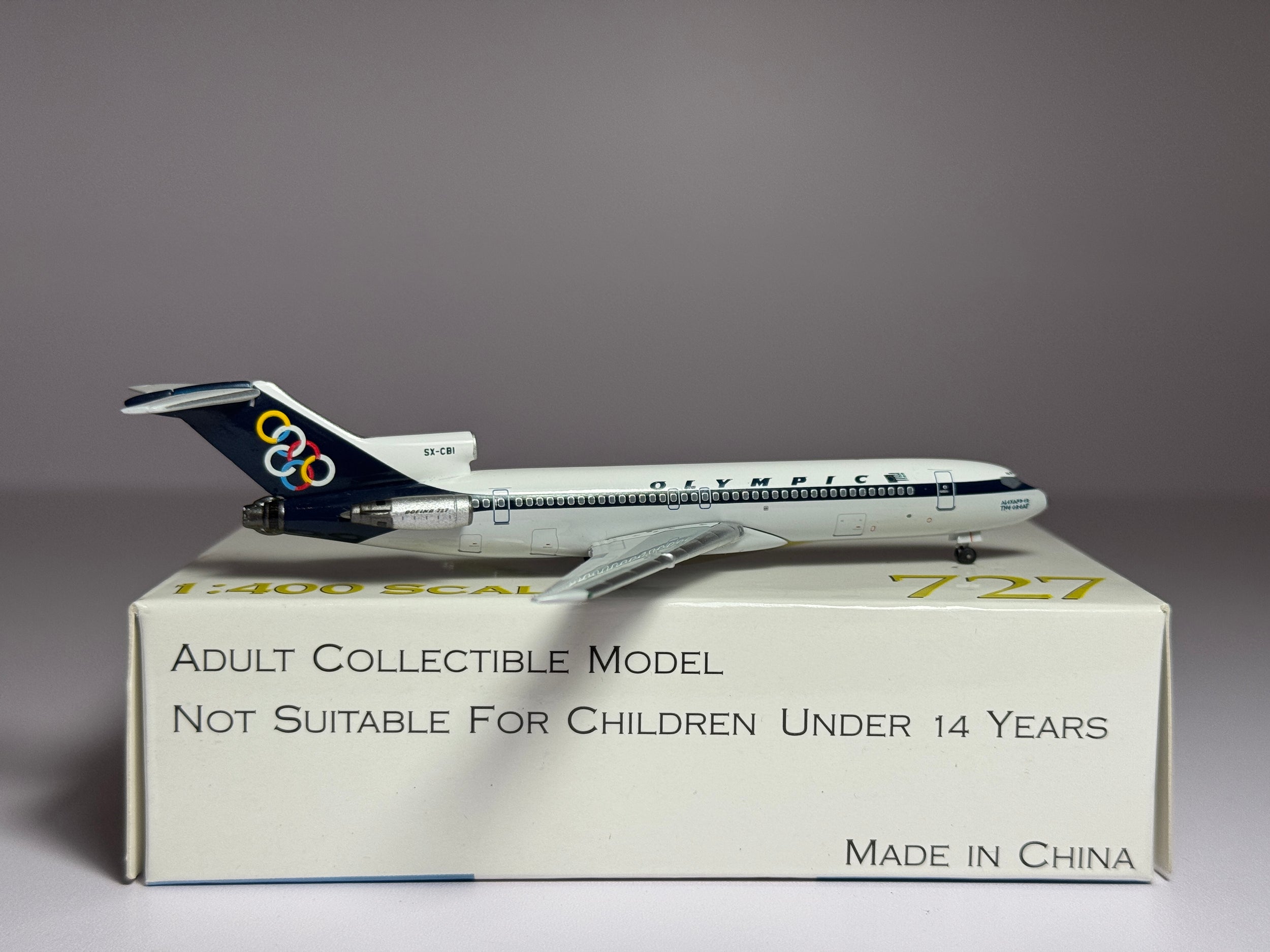 Aeroclassics 1:400 Olympic Airways Boeing 727-284 SX-CBI ACSXCBI