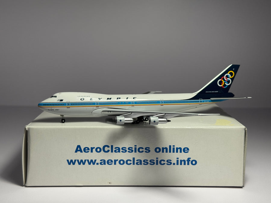 Aeroclassics 1:400 Olympic Airways Boeing 747-200 SX-OAC "Olympic Spirit" ACSXOAC