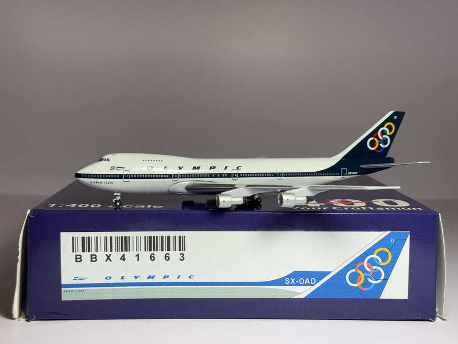 Aeroclassics 1:400 Olympic Airways Boeing 747-200 SX-OAD Olympic Flare BBX41663