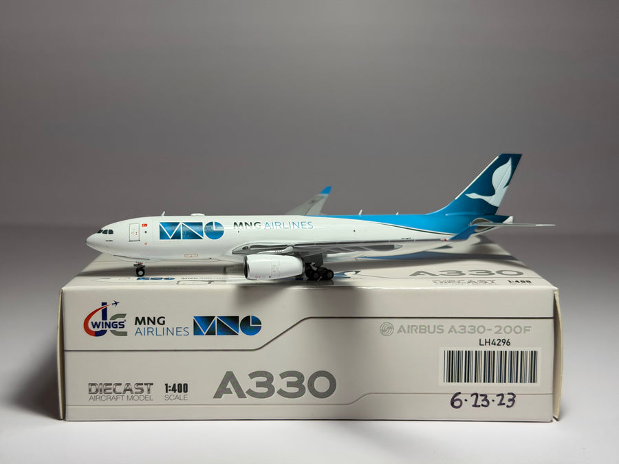 JC Wings 1:400 MNG Airlines Airbus A330-200F TC-MCZ current colors LH4296