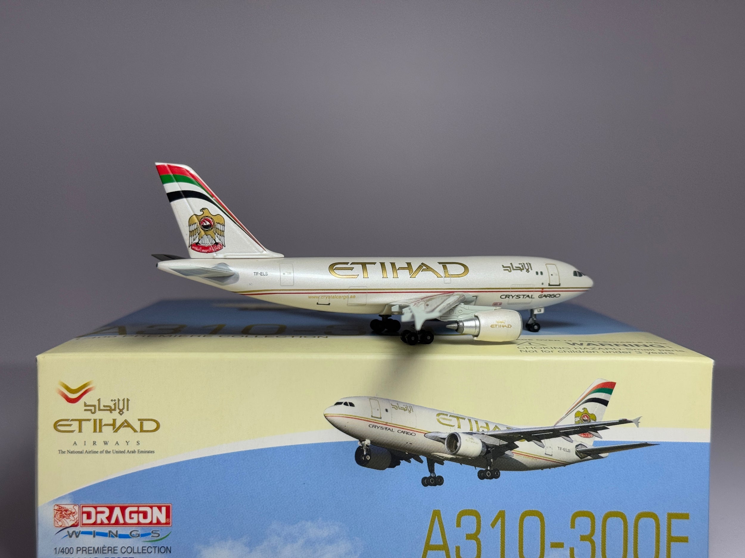 Dragon Wings 1:400 Etihad Cargo Airbus A310 TF-ELS 55977F